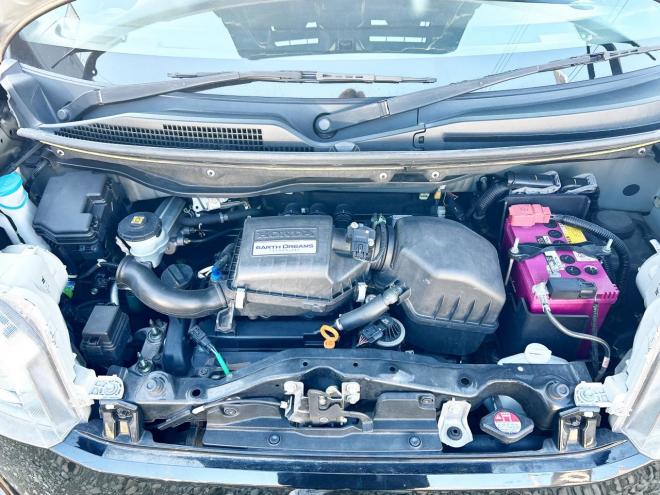 N-BOX660G Lパッケージ 4WD　ローンが不安な方＜優遇ローン＞　本州仕入　純正デッキ　片側PWスラ　アルミ