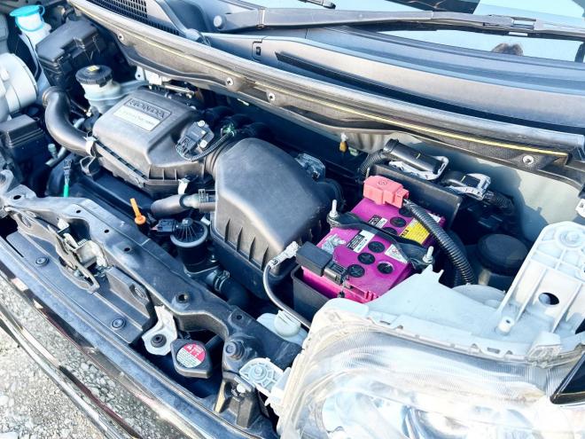 N-BOX660G Lパッケージ 4WD　ローンが不安な方＜優遇ローン＞　本州仕入　純正デッキ　片側PWスラ　アルミ