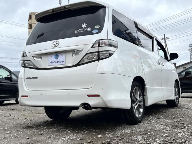 ヴェルファイア2.4Zプラチナセレクション 4WD　ローンが不安な方＜優遇ローン＞1年保証　本州仕入 両側パワスラ　後席モニター 4WD 2400 5Dr