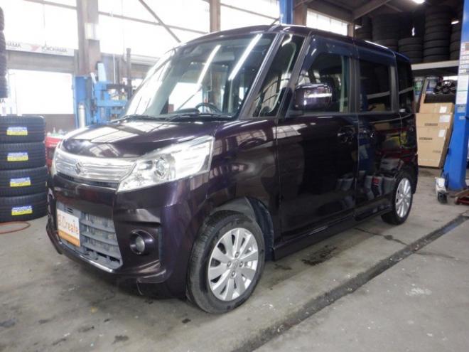 スペーシアカスタム XS レーダーブレーキサポート装着車 4WD　本州仕入・ナビ・TV・B/T・両側電動 660