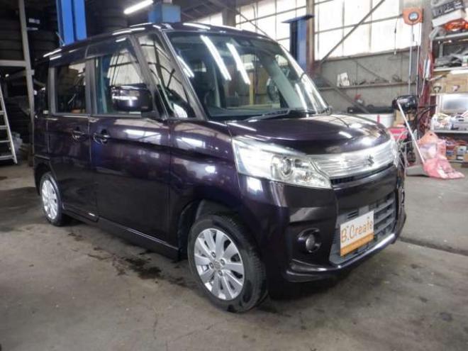 スペーシアカスタム XS レーダーブレーキサポート装着車 4WD　本州仕入・ナビ・TV・B/T・両側電動 660