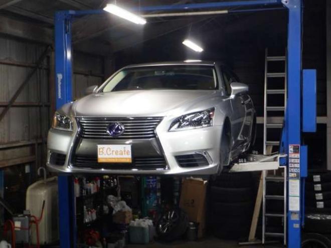 レクサスLSハイブリッド 600h バージョンC Iパッケージ 4WD　本州仕入・ナビ・TV・B/T・革・サンルーフ 5000