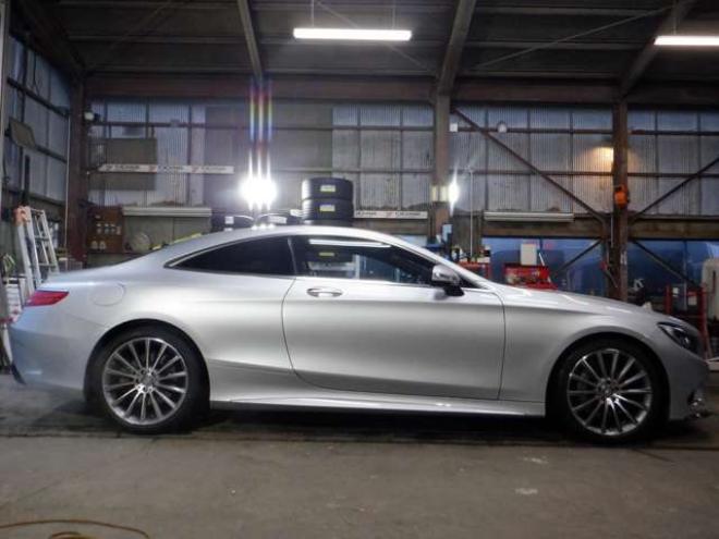 ベンツSクラスクーペ　S550 AMGライン　ナビ・TV・B/T・360度カメラ・ETC・ 2WD 4700