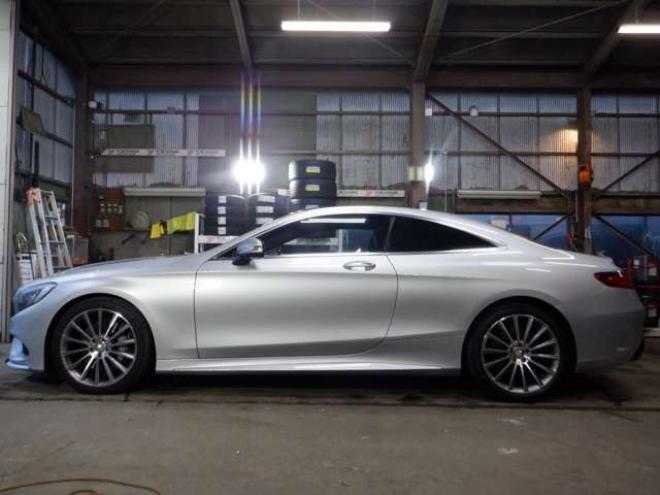 ベンツSクラスクーペ　S550 AMGライン　ナビ・TV・B/T・360度カメラ・ETC・ 2WD 4700