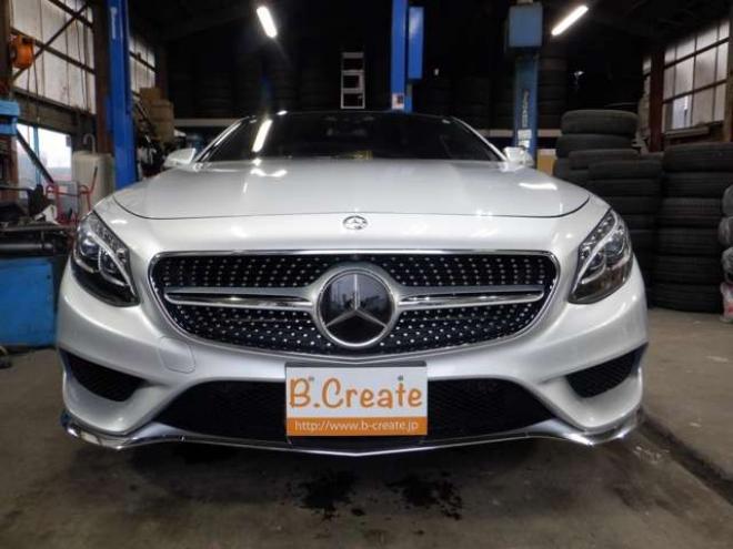 ベンツSクラスクーペ　S550 AMGライン　ナビ・TV・B/T・360度カメラ・ETC・ 2WD 4700