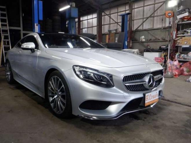 ベンツSクラスクーペ　S550 AMGライン　ナビ・TV・B/T・360度カメラ・ETC・ 2WD 4700