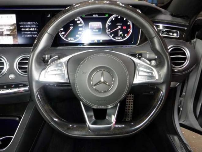 ベンツSクラスクーペ　S550 AMGライン　ナビ・TV・B/T・360度カメラ・ETC・ 2WD 4700