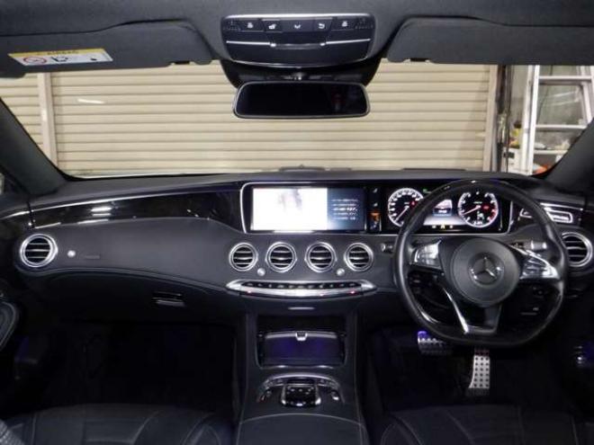 ベンツSクラスクーペ　S550 AMGライン　ナビ・TV・B/T・360度カメラ・ETC・ 2WD 4700