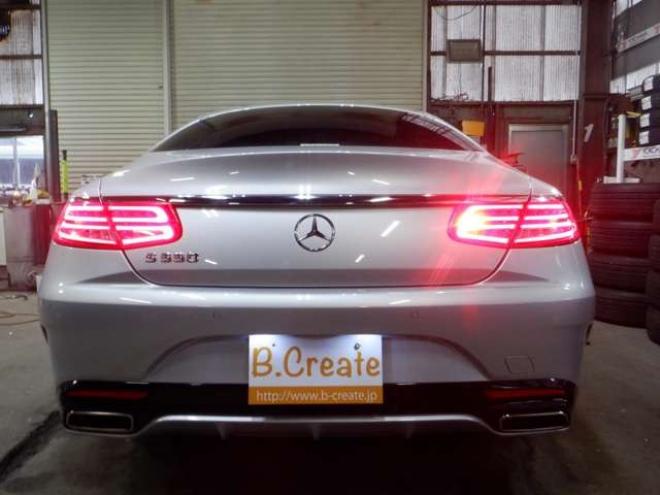 ベンツSクラスクーペ　S550 AMGライン　ナビ・TV・B/T・360度カメラ・ETC・ 2WD 4700