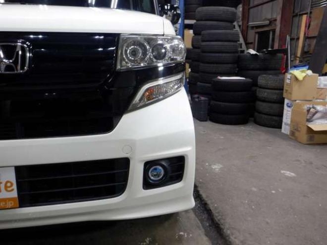 N-BOXカスタムG ターボAパッケージ 2トーンカラースタイル 4WD　ナビ・TV・B/T・Bカメラ・両側パワスラ・ 660
