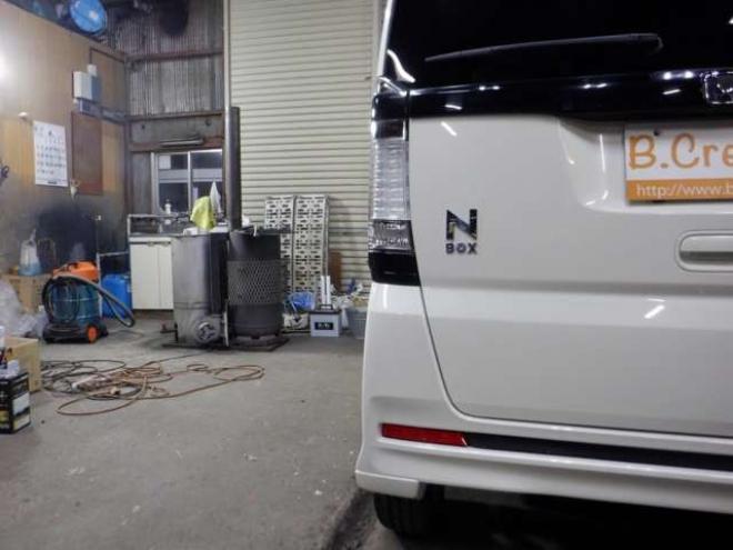 N-BOXカスタムG ターボAパッケージ 2トーンカラースタイル 4WD　ナビ・TV・B/T・Bカメラ・両側パワスラ・ 660