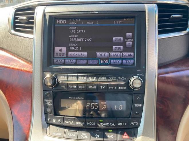 アルファード３５０Ｇ　Ｌパッケージ　４ＷＤ　ＥＴＣ　スマートキー　クルーズコントロール　両側電動スライドドア　ＡＣ１００Ｖ　サンルーフ　パワーシート　シートヒーター　ナビ　テレビ　バックカメラ　ＣＤ　ＤＶＤ　電動リアゲート　２年車検整備 4WD 3500 5Dr