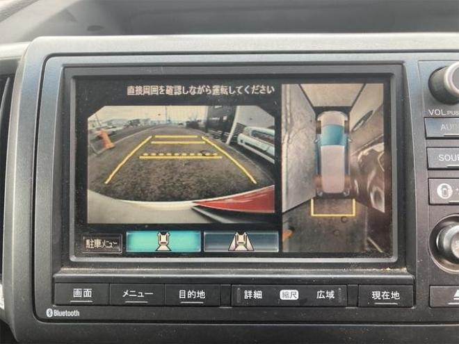 ステップワゴンスパーダ Ｚ　純正エアロ　両側パワースライドドア　ツインモニタ　フリップダウンモニタ　バックカメラ　フルセグ　社外アルミ 2WD 2000 5Dr