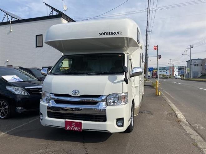 ハイエースワゴン ＧＬ　４ＷＤ　キャンピングカー　ＥＴＣ　バックカメラ　ナビ　ＴＶ　オートクルーズコントロール　オートライト　スマートキー　電動格納ミラー　ウォークスルー　ＡＴ　アルミホイール　ＣＤ　ＤＶＤ再生　ＵＳＢ 4WD 2700 4Dr