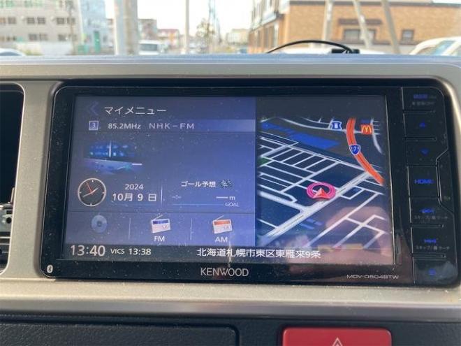 ハイエースワゴン ＧＬ　４ＷＤ　キャンピングカー　ＥＴＣ　バックカメラ　ナビ　ＴＶ　オートクルーズコントロール　オートライト　スマートキー　電動格納ミラー　ウォークスルー　ＡＴ　アルミホイール　ＣＤ　ＤＶＤ再生　ＵＳＢ 4WD 2700 4Dr