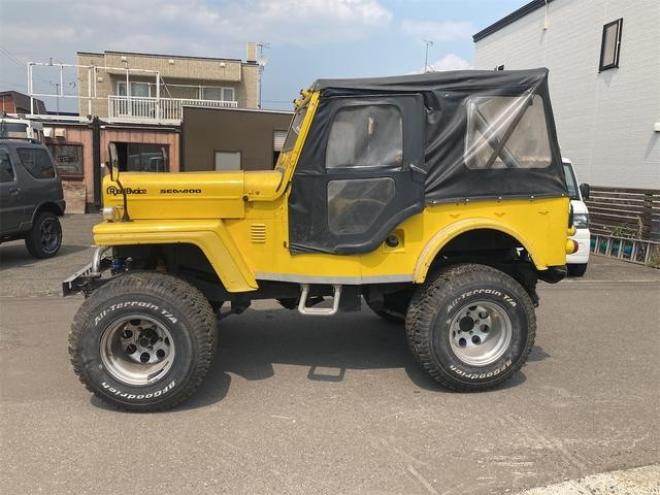 ジープ　ガソリン　２４００　　バケットシート　フルオープン　ロールバー　リフトアップ　社外アル　ミハンドル　マニュアル車 4WD 2400 2Dr