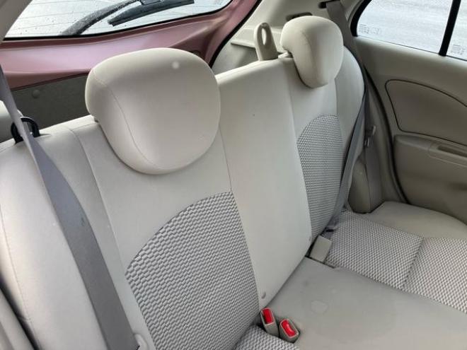 マーチＸ　ＦＯＵＲ　４ＷＤ　スマートキー　盗難防止システム　保証あり　寒冷地仕様　ＣＤ　　電動格納ミラー　エアコン　ＡＴ　　ピンク 4WD 1200 5Dr