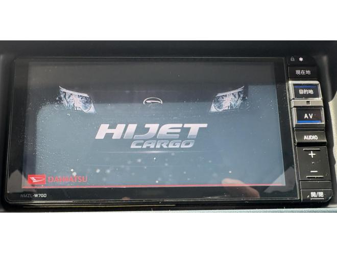 ハイゼットHIJET CARGO 4WD CRUSE TURBO sa3  寒冷地仕様　リアヒーター　本州仕入　TURBO スマアシ３　　ＶＳＣ　フルセグナビカメラ　バックカメラ　アイドリングSTOP フォグランプ　LEDヘット　ドラレコ　同色塗装　etc 4WD 660 5Dr