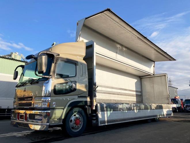 スーパーグレート中古　3軸低床大型ウィング　2デフ　大型トラック