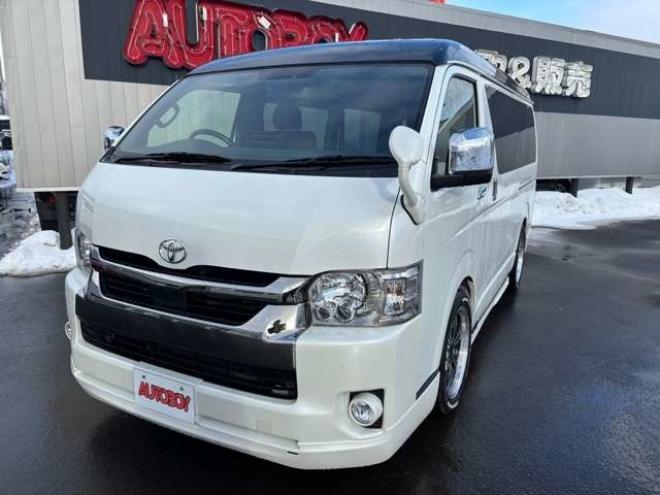 ハイエースバン2.7 スーパーGL ダークプライムII ワイド ミドルルーフ ロングボディ 4WD　新車6型　3ナンバー　8人乗り　寒冷地仕様 新車 2700