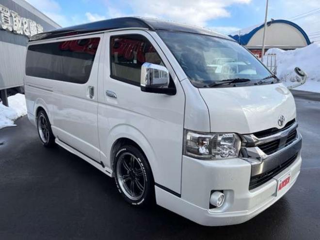 ハイエースバン2.7 スーパーGL ダークプライムII ワイド ミドルルーフ ロングボディ 4WD　新車6型　3ナンバー　8人乗り　寒冷地仕様 新車 2700