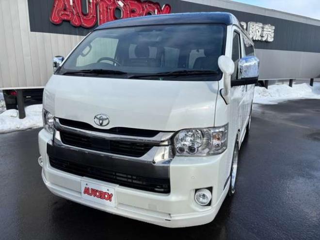 ハイエースバン2.7 スーパーGL ダークプライムII ワイド ミドルルーフ ロングボディ 4WD　新車6型　3ナンバー　8人乗り　寒冷地仕様 新車 2700