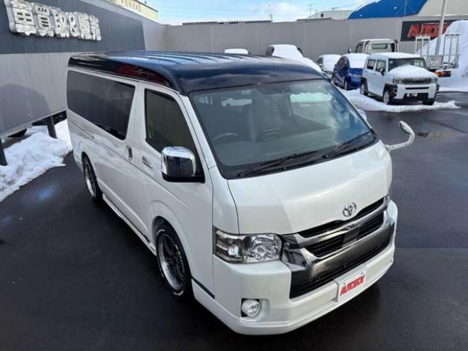 ハイエースバン2.7 スーパーGL ダークプライムII ワイド ミドルルーフ ロングボディ 4WD　新車6型　3ナンバー　8人乗り　寒冷地仕様 新車 2700