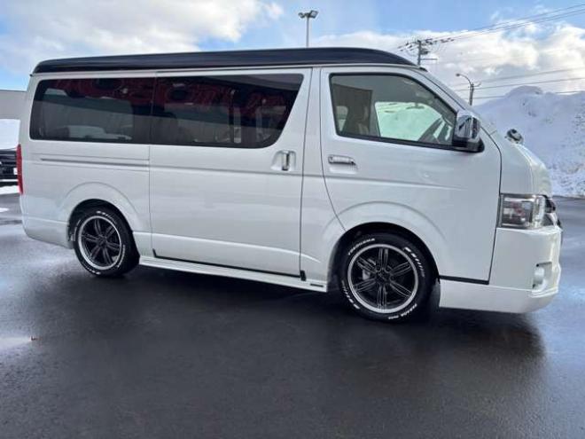 ハイエースバン2.7 スーパーGL ダークプライムII ワイド ミドルルーフ ロングボディ 4WD　新車6型　3ナンバー　8人乗り　寒冷地仕様 新車 2700