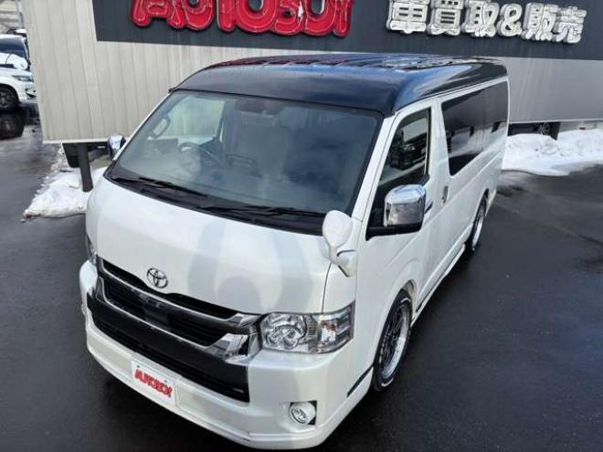 ハイエースバン2.7 スーパーGL ダークプライムII ワイド ミドルルーフ ロングボディ 4WD　新車6型　3ナンバー　8人乗り　寒冷地仕様 新車 2700
