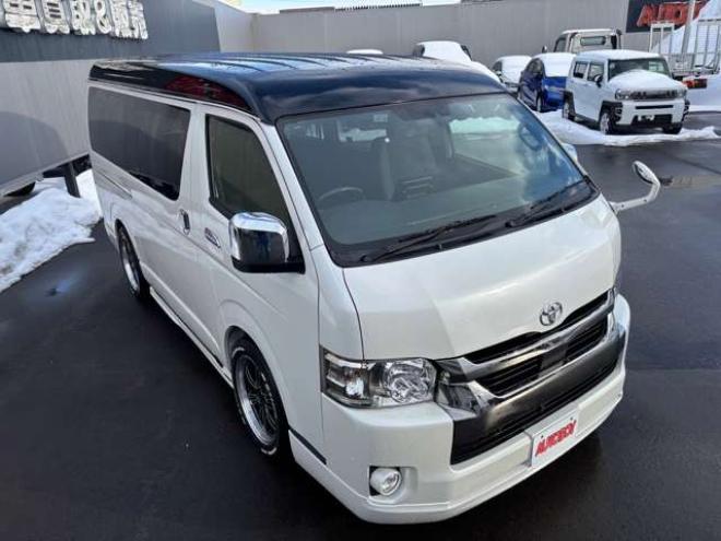 ハイエースバン2.7 スーパーGL ダークプライムII ワイド ミドルルーフ ロングボディ 4WD　新車6型　3ナンバー　8人乗り　寒冷地仕様 新車 2700