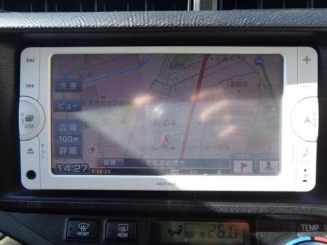 アクア1.5 G　純正ナビ　ワンセグ　シートヒーター 2WD 1500