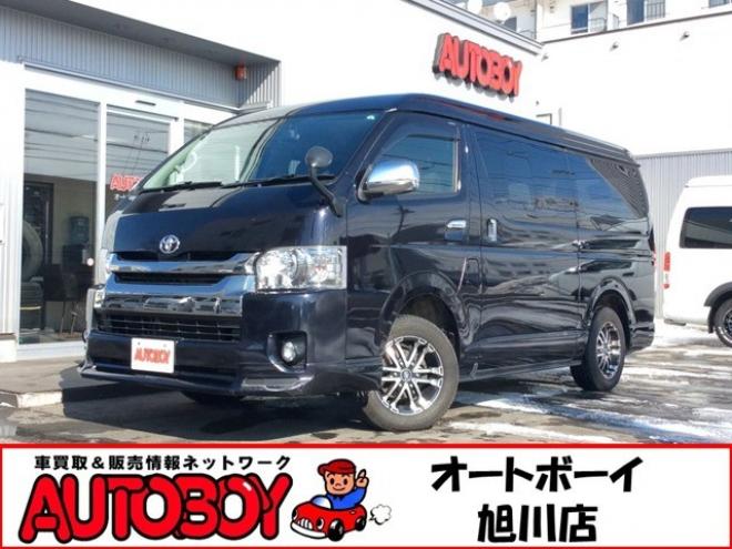 レジアスエース2.7 スーパーGL ダークプライム ワイド ミドルルーフ ロングボディ 4WD　バン　寒冷地　リアヒーター　スマキー 2700