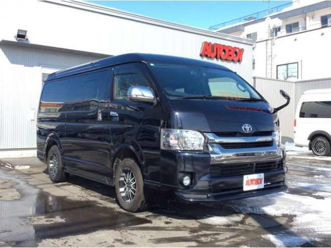 レジアスエース2.7 スーパーGL ダークプライム ワイド ミドルルーフ ロングボディ 4WD　バン　寒冷地　リアヒーター　スマキー 2700