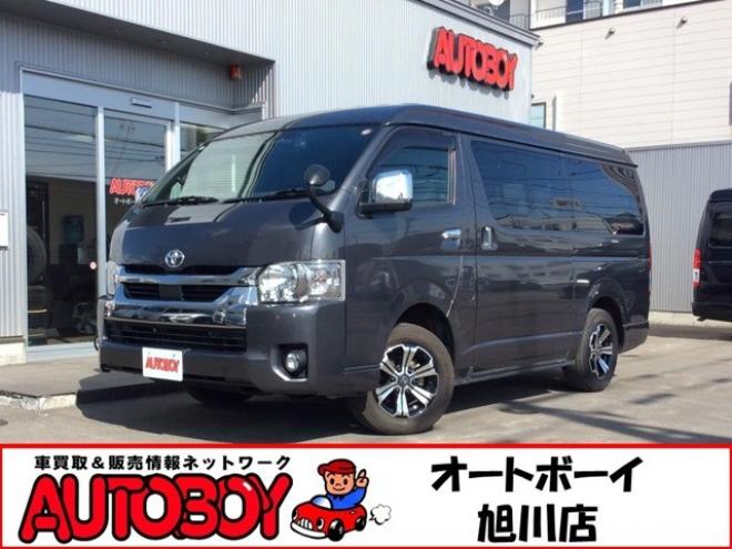 ハイエースバン2.7 スーパーGL ダークプライムII ワイド ミドルルーフ ロングボディ 4WD　寒冷地　リアヒーター　スマーキー　ETC 2700