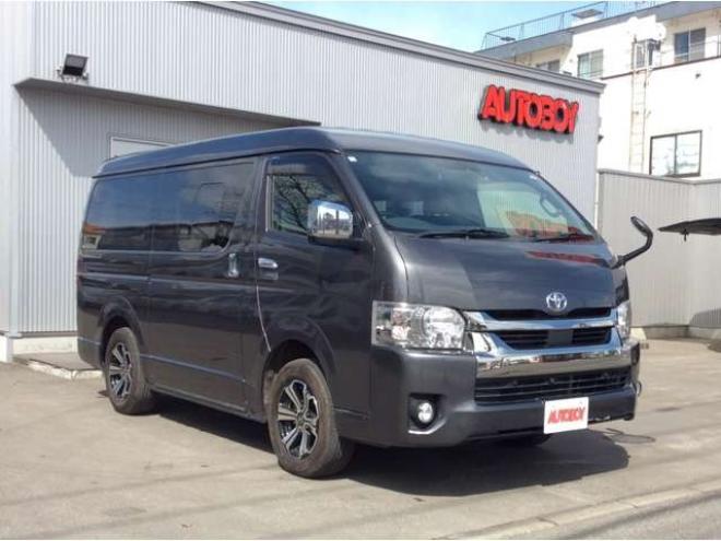 ハイエースバン2.7 スーパーGL ダークプライムII ワイド ミドルルーフ ロングボディ 4WD　寒冷地　リアヒーター　スマーキー　ETC 2700