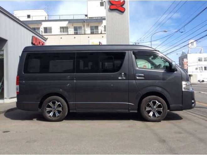ハイエースバン2.7 スーパーGL ダークプライムII ワイド ミドルルーフ ロングボディ 4WD　寒冷地　リアヒーター　スマーキー　ETC 2700
