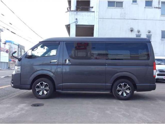 ハイエースバン2.7 スーパーGL ダークプライムII ワイド ミドルルーフ ロングボディ 4WD　寒冷地　リアヒーター　スマーキー　ETC 2700
