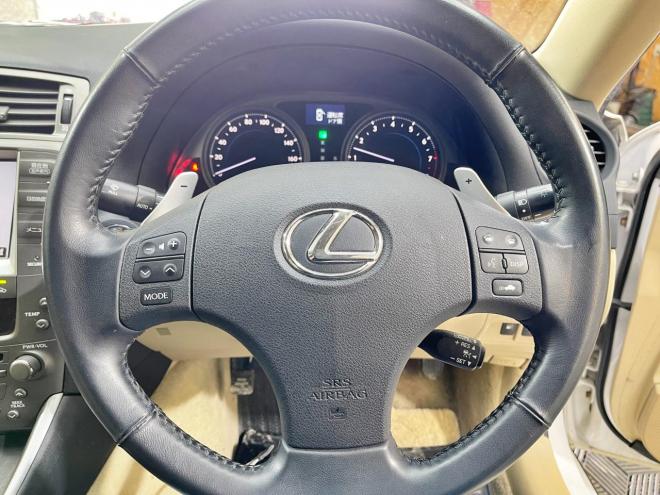 レクサスIS250 4WD 5年保証 スマキー ナビ Bカメ ETC クルコン パドルシフト 寒冷地仕様 禁煙 車検整備2年付 修復歴無