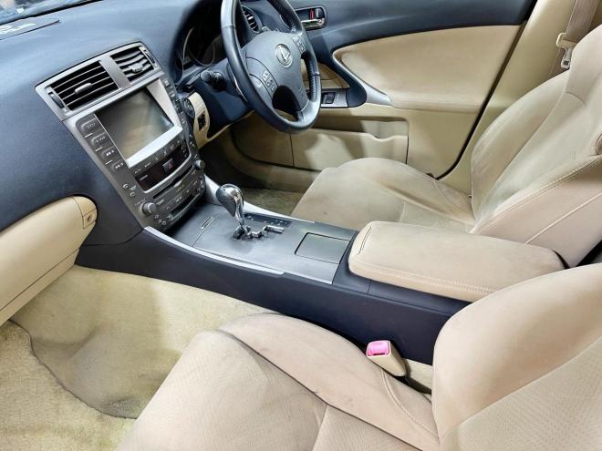 レクサスIS250 4WD 5年保証 スマキー ナビ Bカメ ETC クルコン パドルシフト 寒冷地仕様 禁煙 車検整備2年付 修復歴無