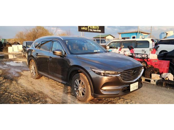 CX-82.2 XD Lパッケージ ディーゼルターボ 4WD無事故ワンオーナー修復なしデーラー保証継承年次点検本革 BOSE 360°ビュー・モニター ナビマシーングレープレミアムメタリック
