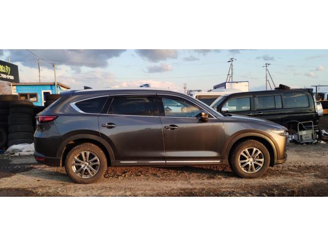 CX-82.2 XD Lパッケージ ディーゼルターボ 4WD無事故ワンオーナー修復なしデーラー保証継承年次点検本革 BOSE 360°ビュー・モニター ナビマシーングレープレミアムメタリック