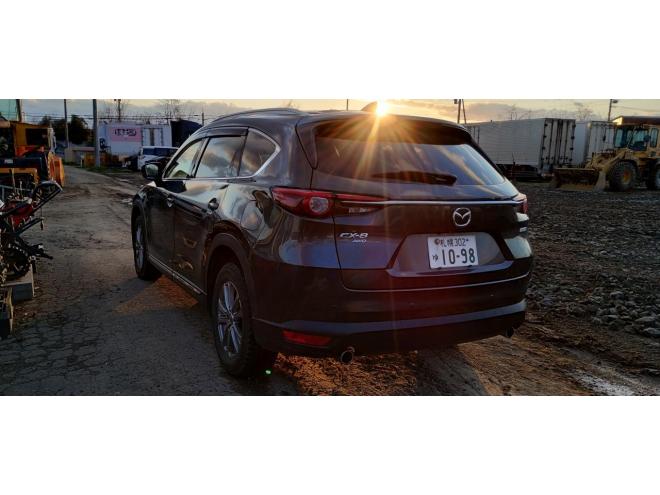 CX-82.2 XD Lパッケージ ディーゼルターボ 4WD無事故ワンオーナー修復なしデーラー保証継承年次点検本革 BOSE 360°ビュー・モニター ナビマシーングレープレミアムメタリック