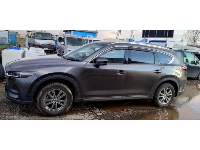 CX-82.2 XD Lパッケージ ディーゼルターボ 4WD無事故ワンオーナー修復なしデーラー保証継承年次点検本革 BOSE 360°ビュー・モニター ナビマシーングレープレミアムメタリック