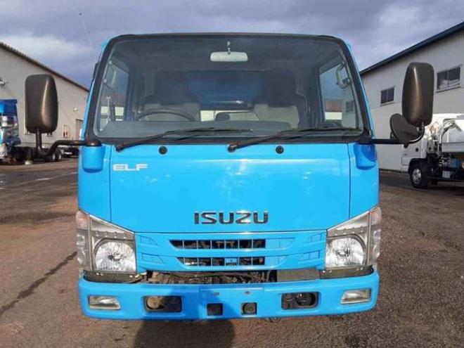 エルフ深ダンプ　TKG-NKS85AN　新明和　 4WD 2990