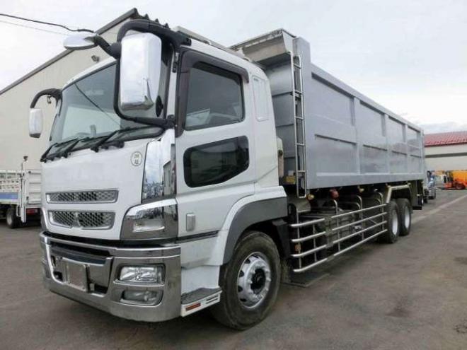 スーパーグレート深ダンプ　QPG-FV60VZ　極東　 2WD 12800