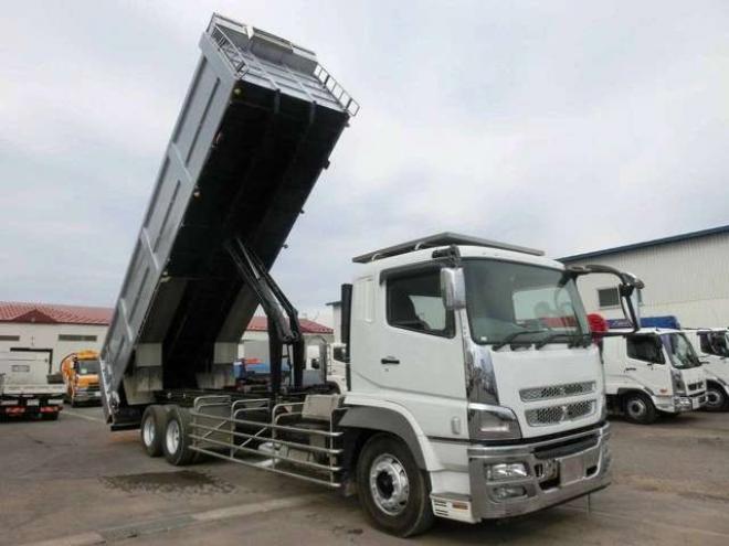 スーパーグレート深ダンプ　QPG-FV60VZ　極東　 2WD 12800