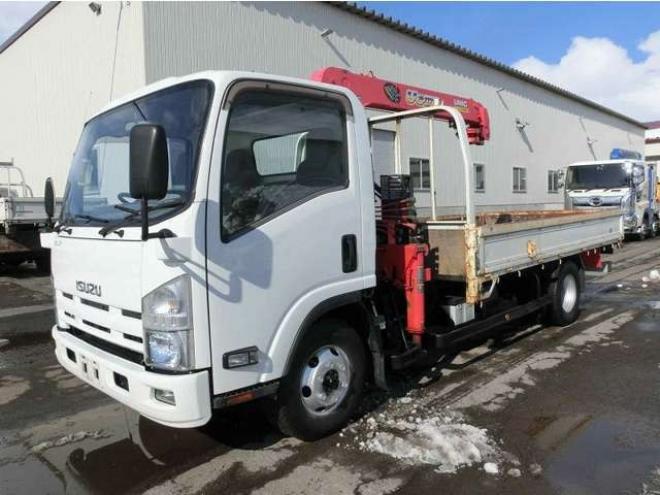 エルフクレーン付　TDG-NPS85AR　ユニック　 4WD 2990