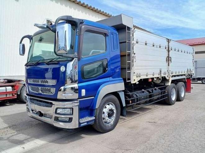 スーパーグレート深ダンプ　QKG-FV50VY　極東　 2WD 12800