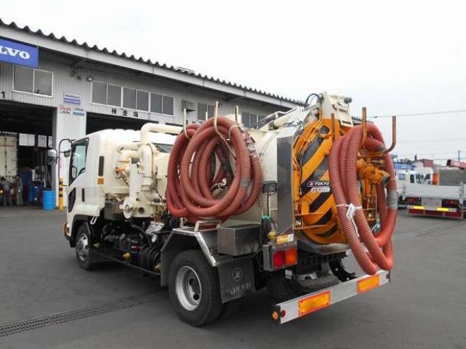 フォワード汚泥吸引車　 PKG-FRR90S2 東急車輌　 2WD 5190