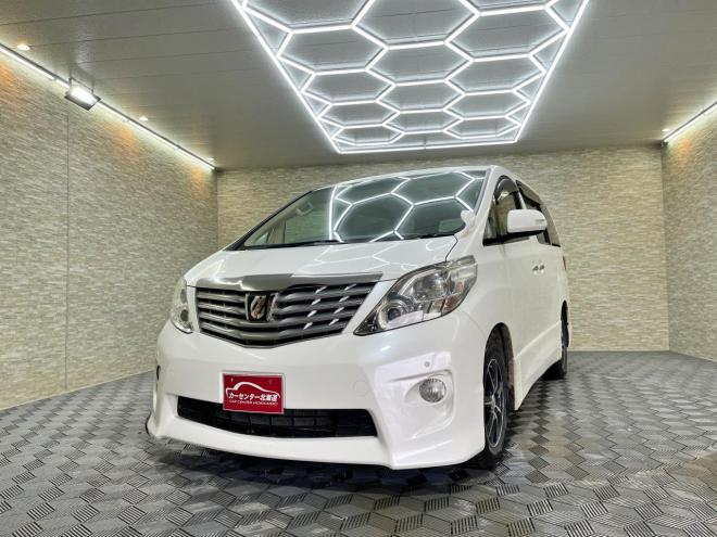 アルファード240Sリミテッド 4WD 5年保証 スマキー 両側パワスラ ナビ ETC 寒冷地仕様 禁煙 車検整備2年付 修復歴無